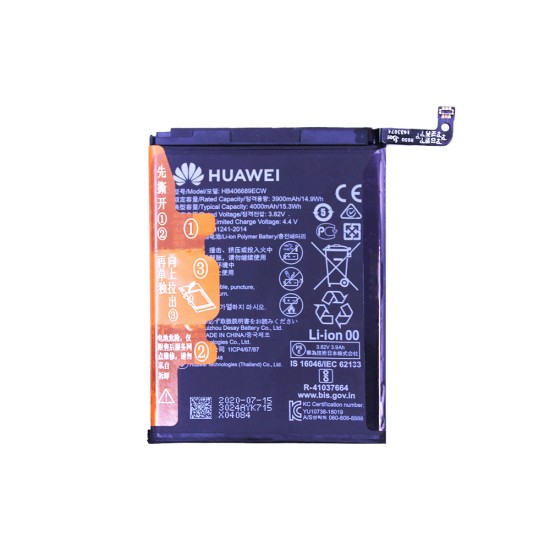 Bateria HB396689ECW/HB406689ECW para Huawei Ascend MHA-L09/Y7 2019/Y9 2018/Mate 9/Mate 9 Pro/Y7 Enjoy 7 Plus 4000mAh